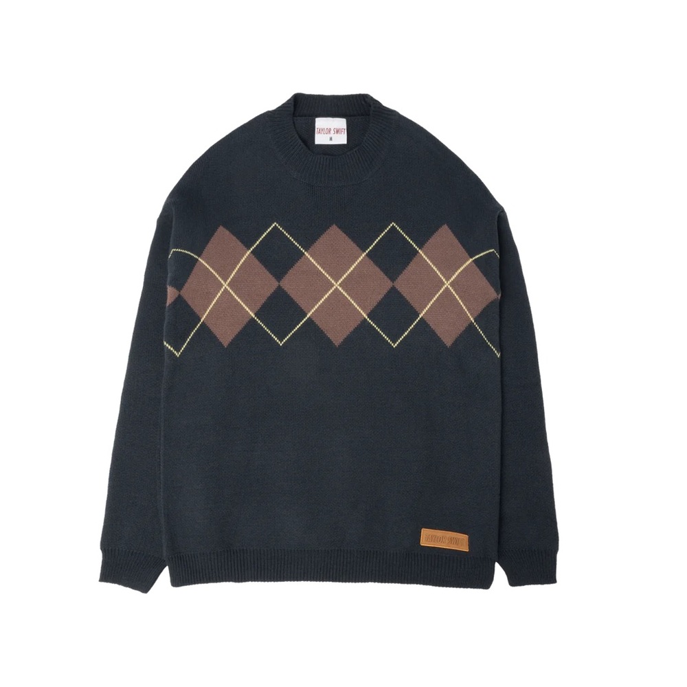 Taylor Swift Argyle Sweater